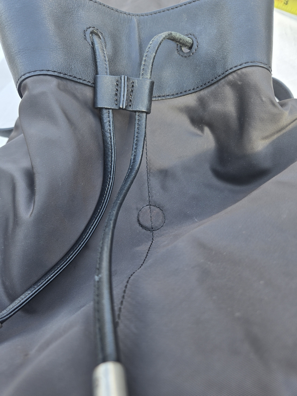 rag & bone Black Nylon Backpack with Silver Hardware - Picture 5 of 12